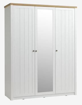 Omara MARKSKEL 162x210 bela/barva hrasta